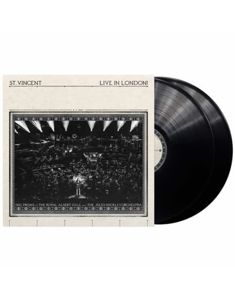 Virgin Records (LP) St. Vincent & Jules Buckley - LIVE IN LONDON! (BBC Proms at the Royal Albert Hall) 2LP