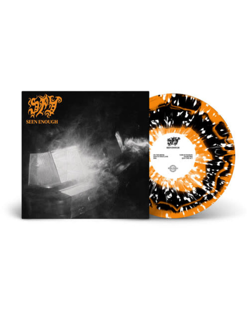 Closed Casket Activities (LP) Spy - Seen Enough EP (Orange / Black Mix W/ White Splatter Vinyl)