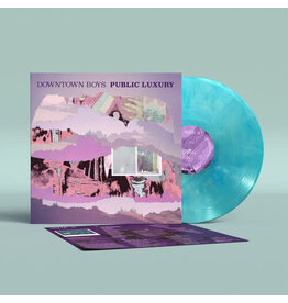 (LP) Downtown Boys - Public Luxury (LOSER edition-ocean blue vinyl)