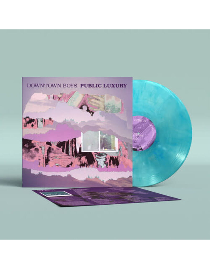 (LP) Downtown Boys - Public Luxury (LOSER edition-ocean blue vinyl)