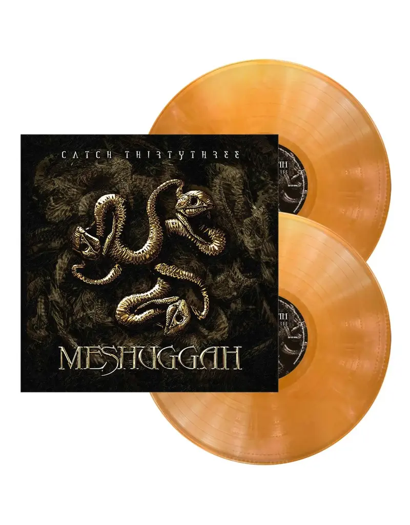 (LP) Meshuggah - Catch Thirtythree: 20th Anniversary Edition (2LP Gold Vinyl Remaster)