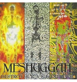 (LP) Meshuggah - Destroy Erase Improve: 30th Anniversary Edition (2LP Silver Vinyl Remaster)