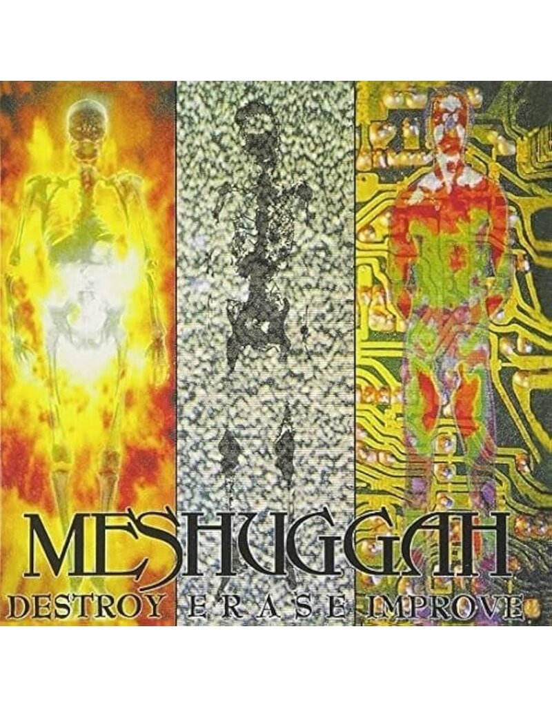 (LP) Meshuggah - Destroy Erase Improve: 30th Anniversary Edition (2LP Silver Vinyl Remaster)