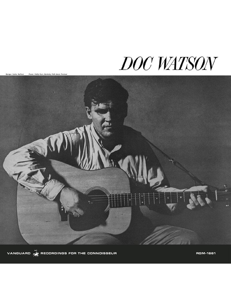 (LP) Doc Watson - Doc Watson '1964 (Deep River Blue Vinyl)