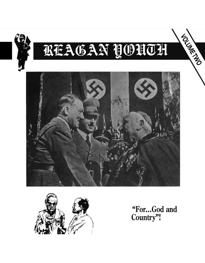 New Red Archives (LP) Reagan Youth - Volume Two (Limited Edition Black & White Splatter Vinyl)