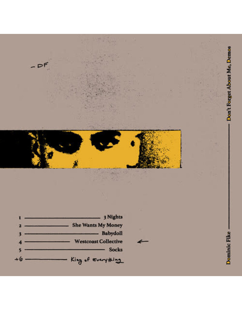 (LP) Dominic Fike - Don't Forget About Me, Demos (12" EP)