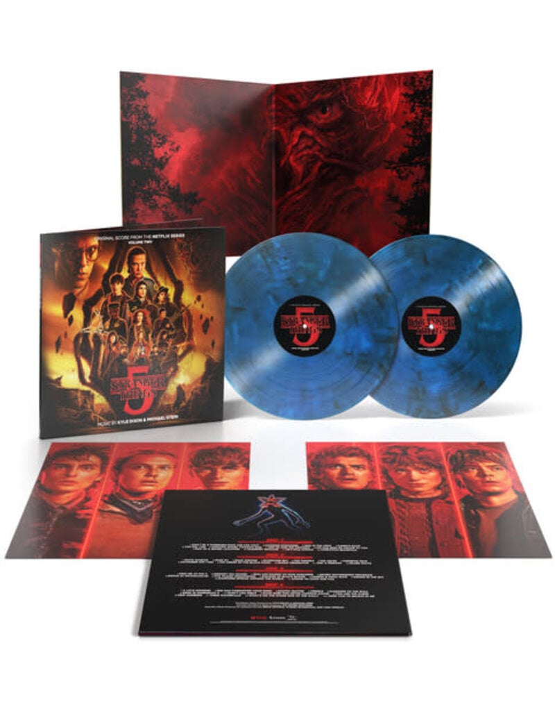 Lakeshore Records (LP) Kyle Dixon & Michael Stein - Stranger Things 5 (Original Score From The Netflix Series) Volume 2 (2LP Blue Vinyl)