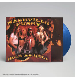 SVART RECORDS (LP) Nashville Pussy - High As Hell (Limited Blue Vinyl)