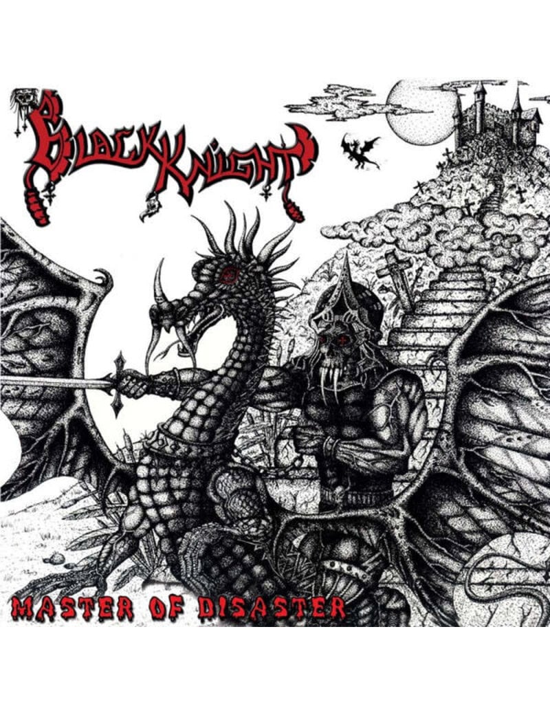 (Used LP) Black Knight - Master Of Disaster (1985 Original Press)