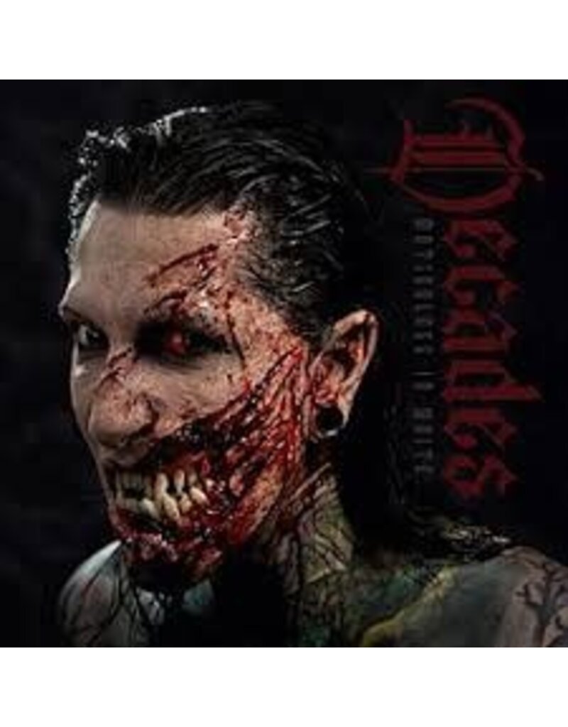 (LP) Motionless In White - Decades (2LP) Indie Exclusive Black, Ruby & Tan Galaxy Vinyl)