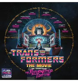(LP) Various Artists - Transformers: The Movie, The Soundtrack, The Reformatted Edition (Limited Energon Pink Vinyl)