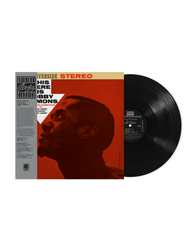 Concord Jazz (LP) Bobby Timmons - This Here Is Bobby Timmons (Original Jazz Classics Series)