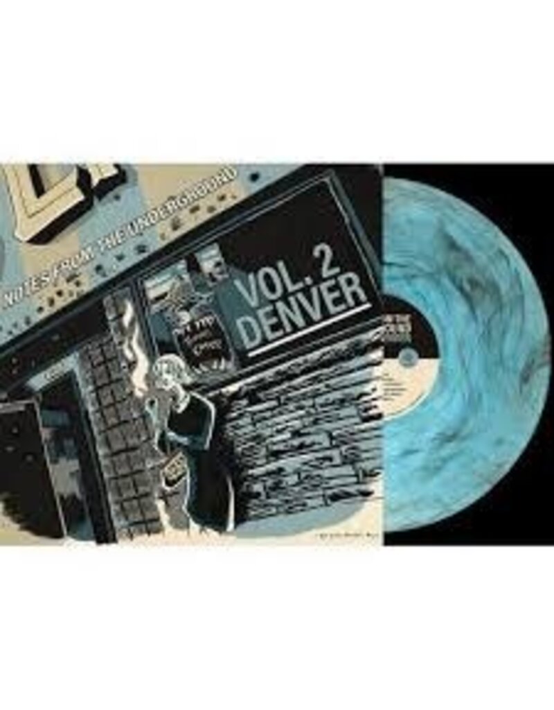 (LP) Various Artists - 	Notes From The Underground Vol. 2: Denver (Blue Smoke Vinyl)