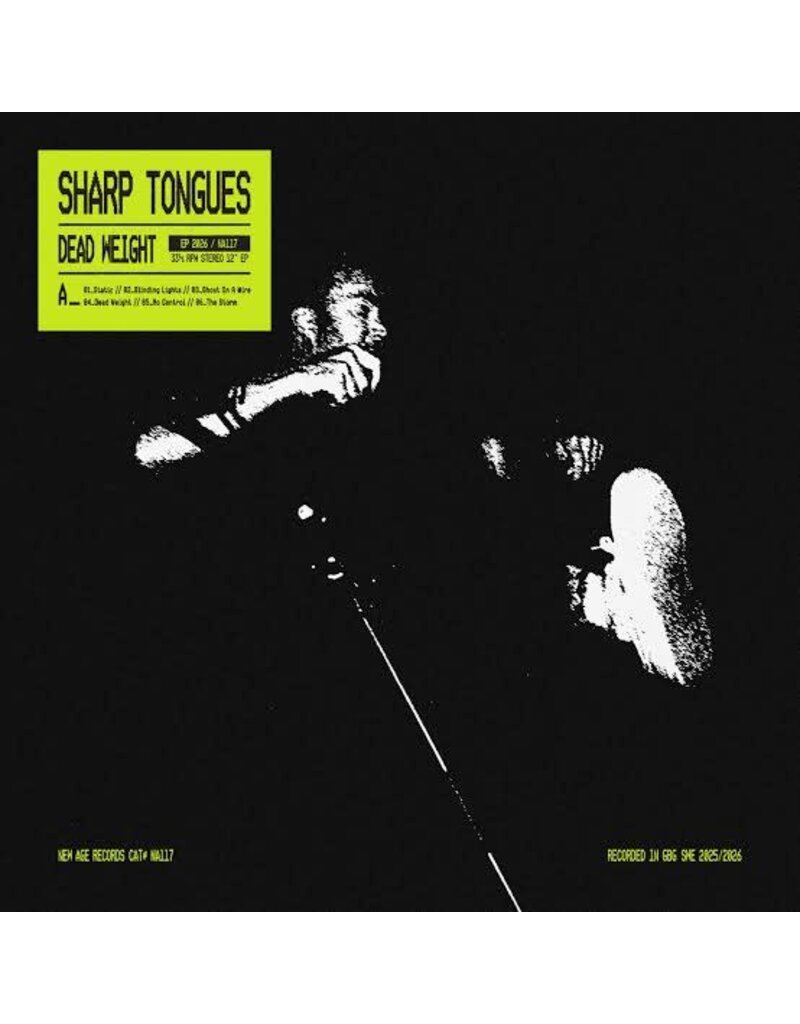 (LP) Sharp Tongues - Dead Weight (White Vinyl)