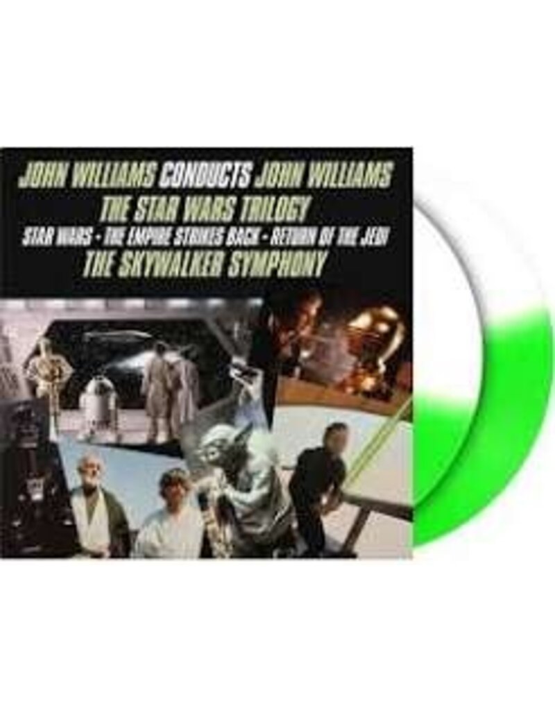 (LP) John Williams - The Star Trilogy (Original Motion Picture Soundtrack)  (Half Green Half White