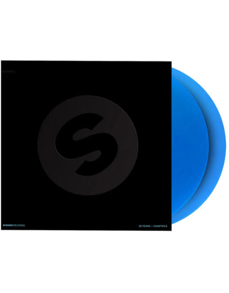 (LP) Various - Spinnin' 25 Years... Chapter 2 (2LP Translucent Blue Vinyl)