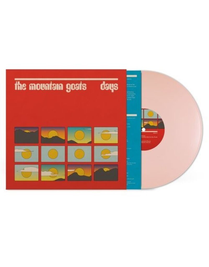(LP) The Mountain Goats - Days (Robert Lynd Pink Vinyl)