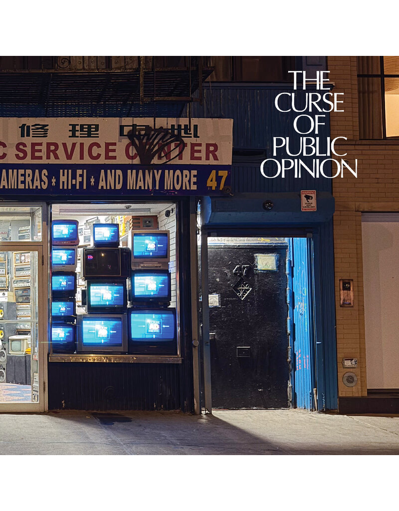 Side One Dummy (LP) Public Opinion - The Curse of Public Opinion (Crystal Clear Vinyl)