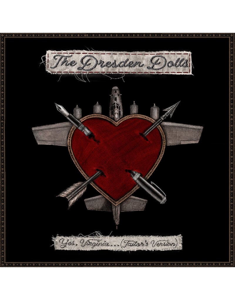 Cooking Vinyl (LP) The Dresden Dolls - Yes, Virginia...(Tailor's Version) (2LP, Indie Exclusive Ruby Vinyl) Re-Recorded