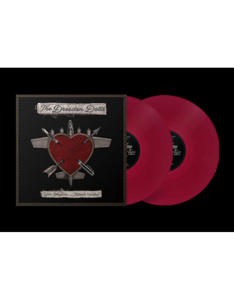 Cooking Vinyl (LP) The Dresden Dolls - Yes, Virginia...(Tailor's Version) (2LP, Indie Exclusive Ruby Vinyl) Re-Recorded