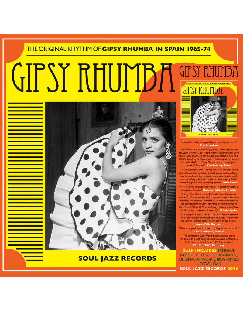 (LP) Soul Jazz Records Presents - Gipsy Rhumba --The Original Rhythm Of Gipsy Rhumba in Spain 1965-74 (2LP) 2026 Repress