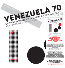 (LP) Various - Venezuela 70: Cosmic Visions Of A Latin American Earth – Venezuelan Experimental Rock In The 1970s (2LP Silver) 2026 Reissue