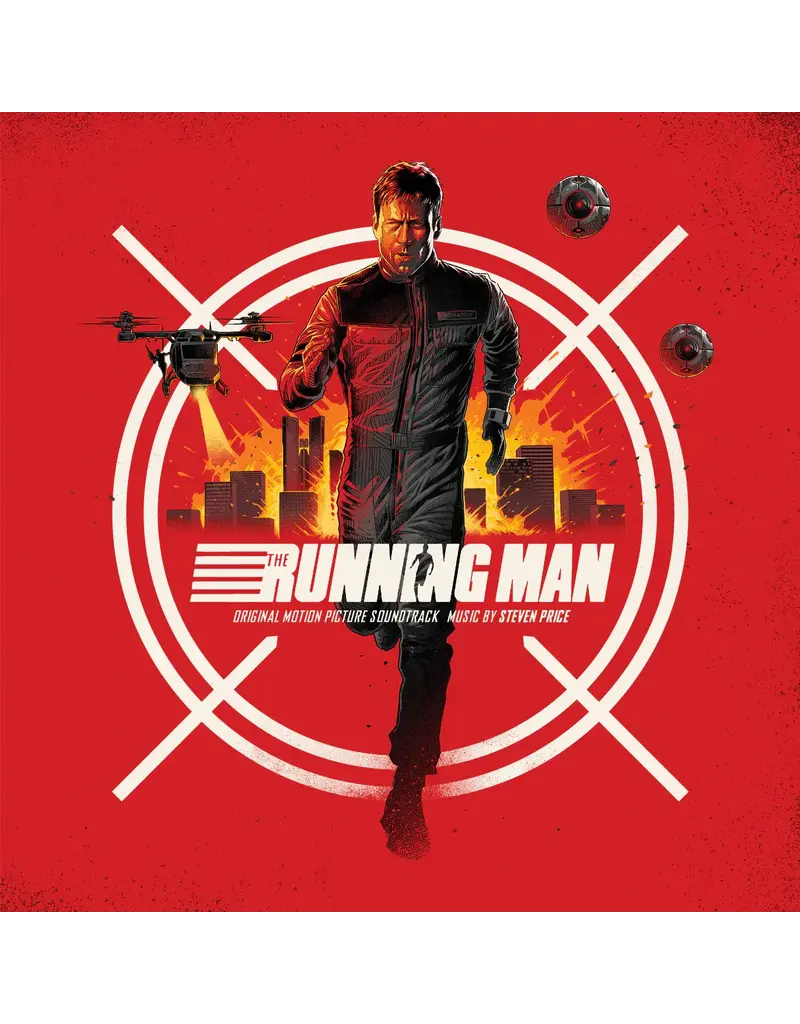 Mutant (LP) Steven Price - The Running Man (Original Motion Picture Soundtrack)