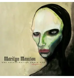 (LP) Marilyn Manson - One Assassination Under God - Chapter 2 (Standard Green Blue Marble Vinyl)