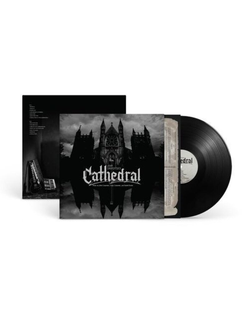 (LP) John Carpenter, Cody Carpenter and Daniel Davies - Cathedral (Standard Black Vinyl)