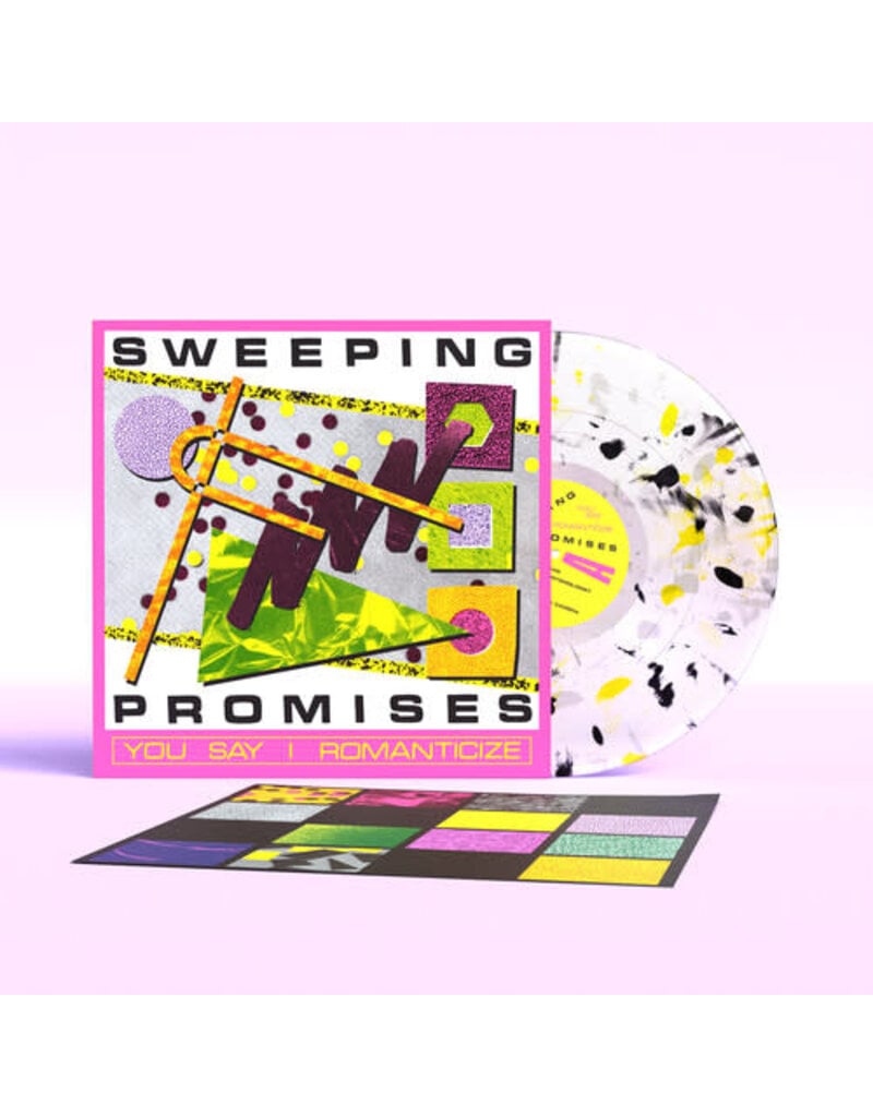(LP) Sweeping Promises - You Say I Romanticize (LOSER edition-clear with yellow & black vinyl)
