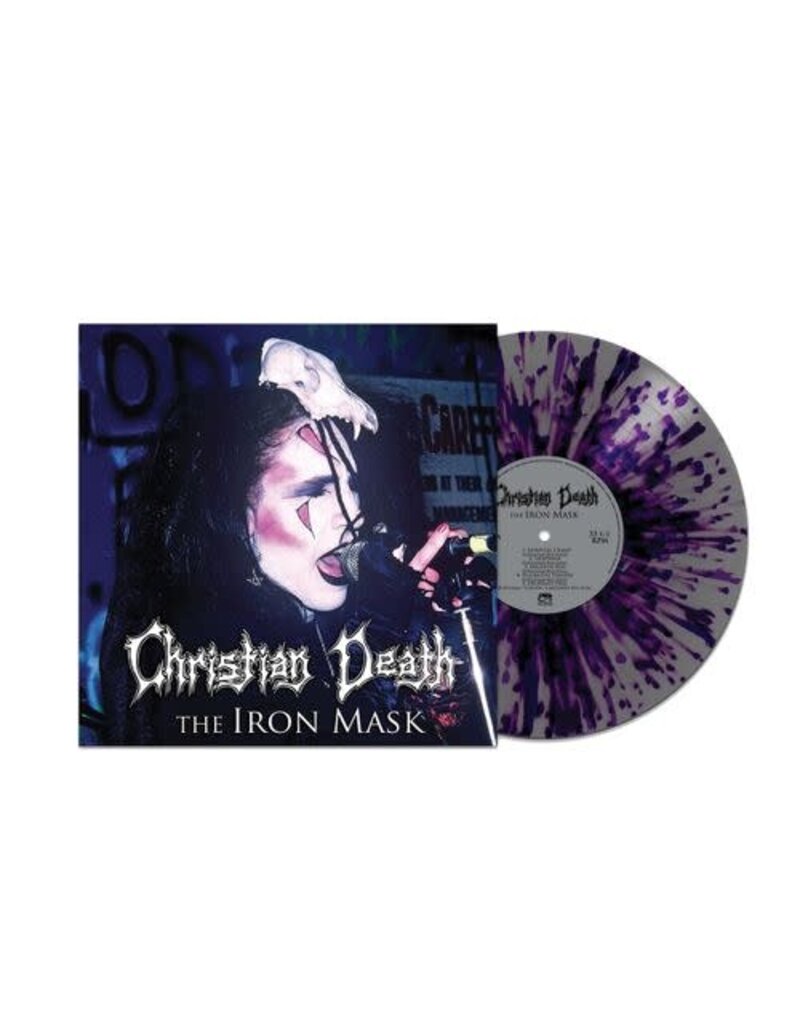 (LP) Christian Death - The Iron Mask (Limited Edition Purple/Silver Splatter Vinyl)