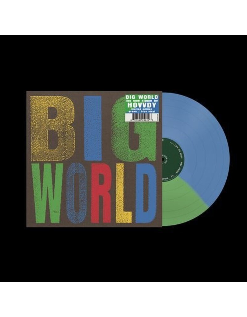 (LP) Hovvdy - Big World (Indie Exclusive Transparent Green + Blue)