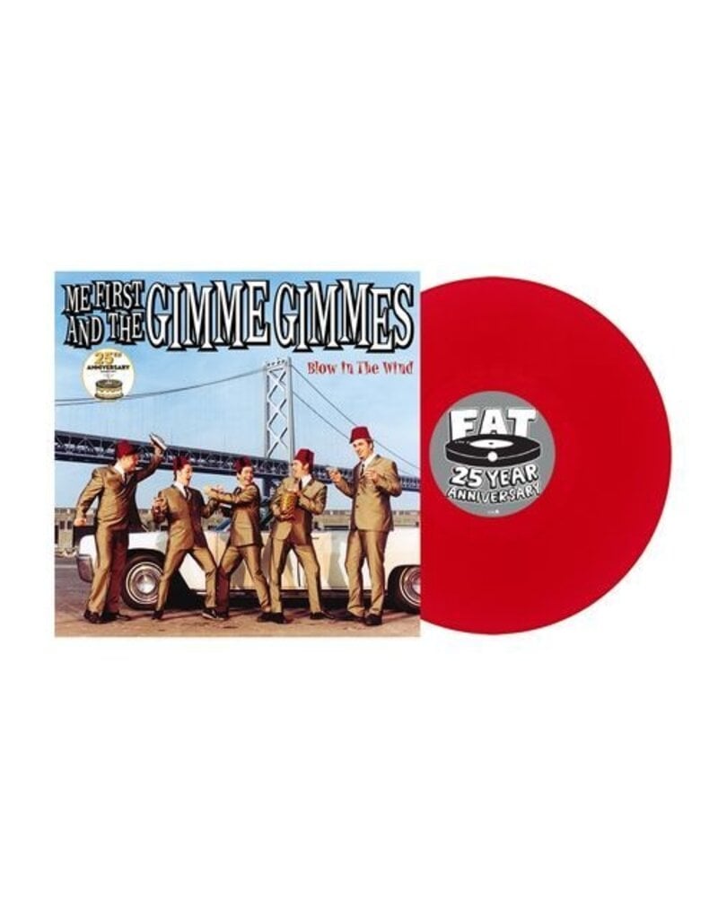 (LP) Me First & The Gimme Gimmes - Blow In The Wind (25th anniversary) (Red Vinyl)