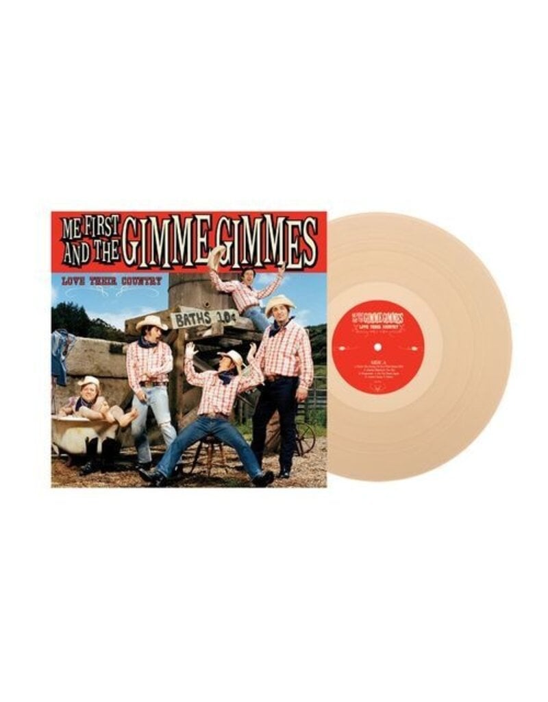 (LP) Me First & The Gimme Gimmes - Love Their Country (20th anniversary) (Yellow Vinyl)