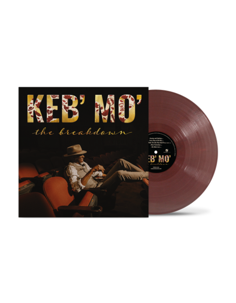 Concord Jazz (LP) Keb Mo - The Breakdown (Eco-friendly Red Blend Vinyl)
