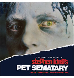 (LP) Elliot Goldenthal - Stephen King's Pet Sematary (Music from the Motion Picture) (Neon Green with Orange Swirl "Dead Catseye" Vinyl)