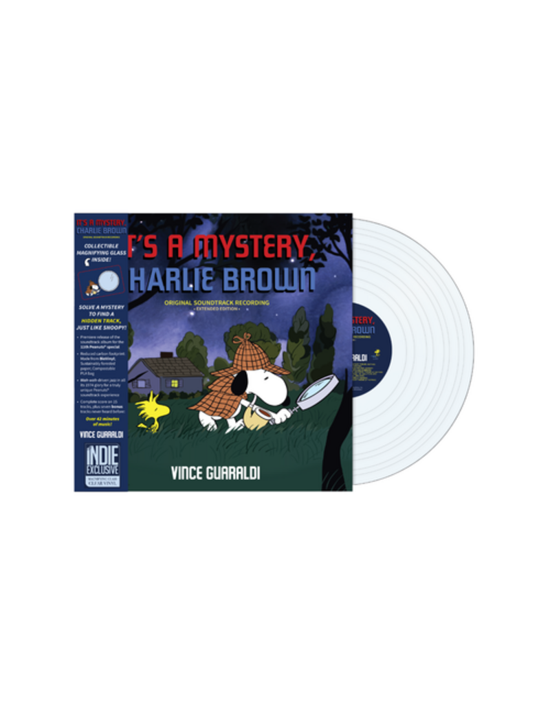 LMFP (LP) Vince Guaraldi - It's a Mystery, Charlie Brown (Indie Exclusive Magnifying Glass Clear)