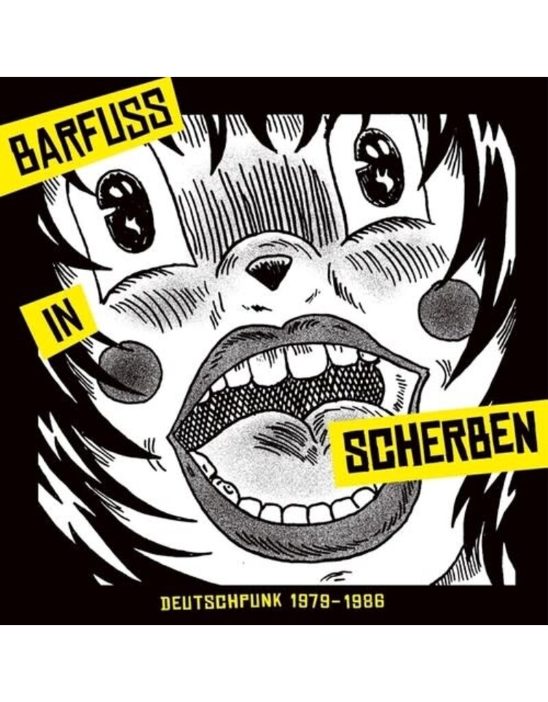 (LP) Various Artists - Barfuss in Scherben - Deutschpunk 1979-1986