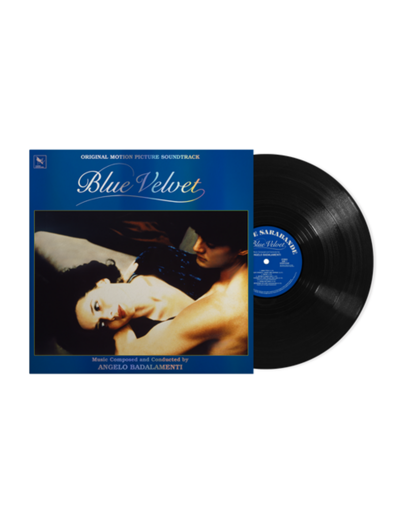 Concord Jazz (LP) Angelo Badalamenti - Blue Velvet Original Motion Picture Soundtrack - 40th Anniversary (Standard Black Vinyl)