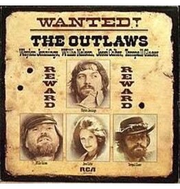 (LP) Waylon Jennings, Willie Nelson, Jessi Colter, Tompall Glaser - Wanted! The Outlaws (50th Anniversary) (Gold Coloured Vinyl)