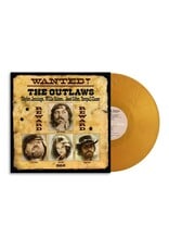(LP) Waylon Jennings, Willie Nelson, Jessi Colter, Tompall Glaser - Wanted! The Outlaws (50th Anniversary) (Gold Coloured Vinyl)