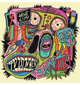 (LP) Wine Lips - TV Dinner (Limited Edition Eco Mix Jade Colour Vinyl)