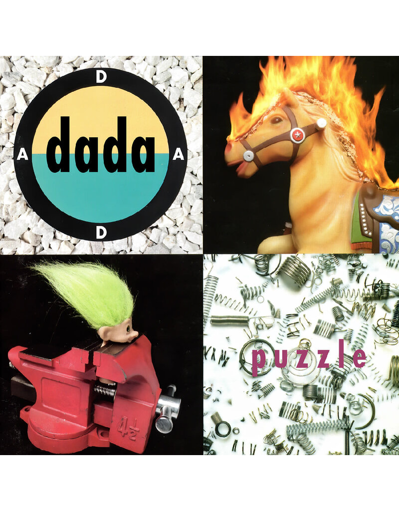 (LP) Dada - Puzzle (2LP, Green & Yellow "Troll Hair" Vinyl)