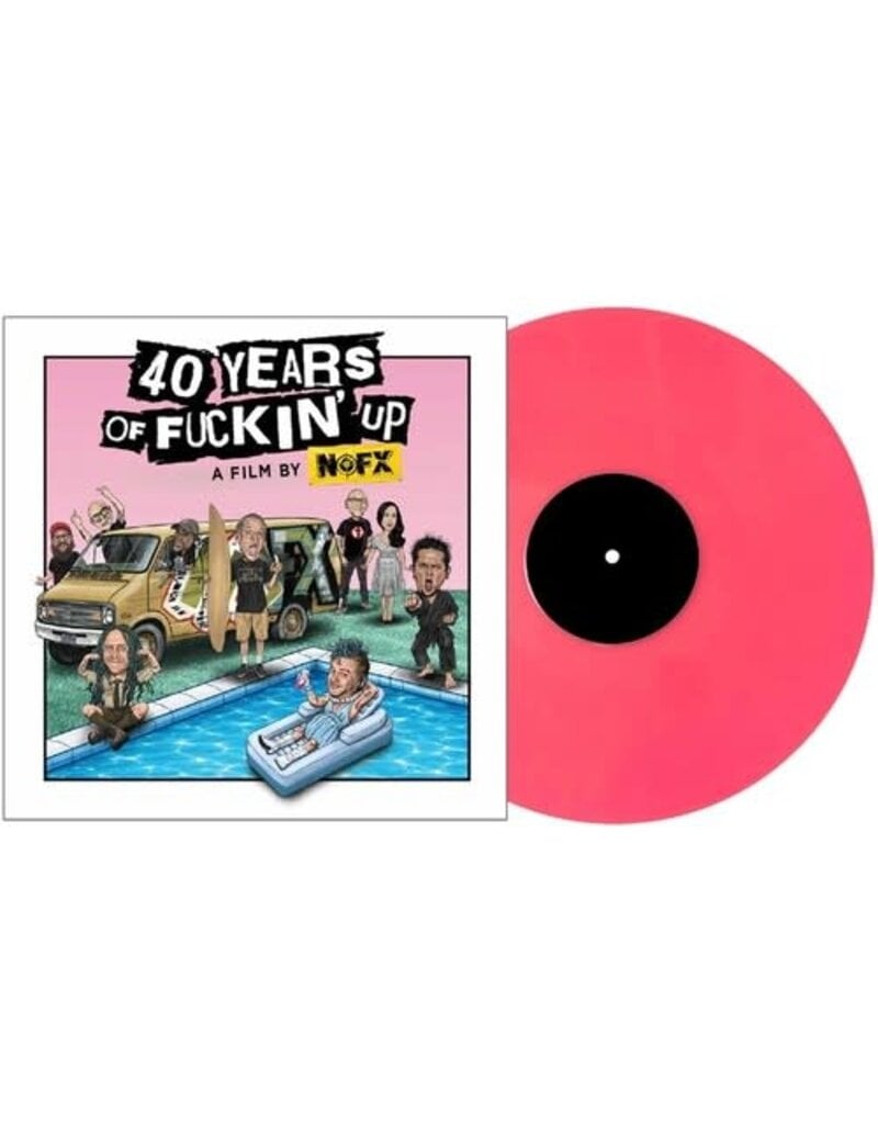 (LP) NOFX - 40 Years of Fuckin' Up: Soundtrack + Score (Pink Vinyl)