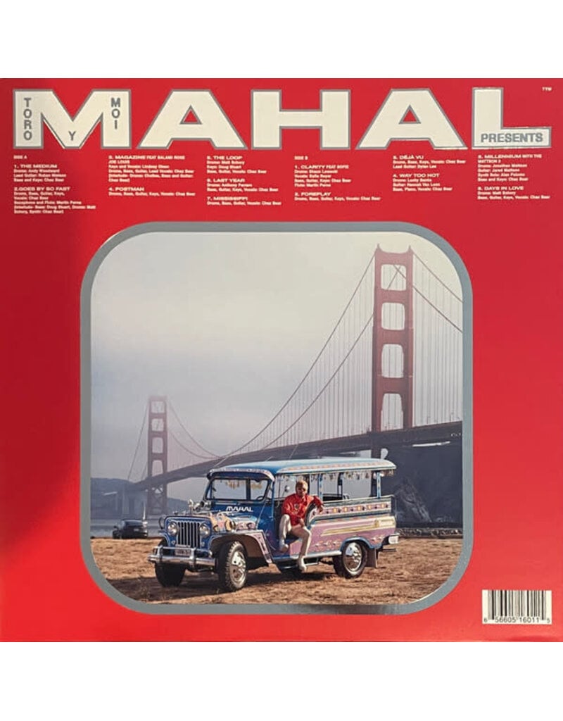 (Used LP) Toro Y Moi – Mahal (Limited Edition, Clear [Crystal])