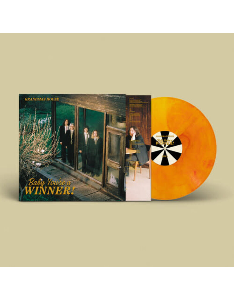 (LP) Grandmas House - Baby You're A Winner (Yellow & Red Marble Vinyl)