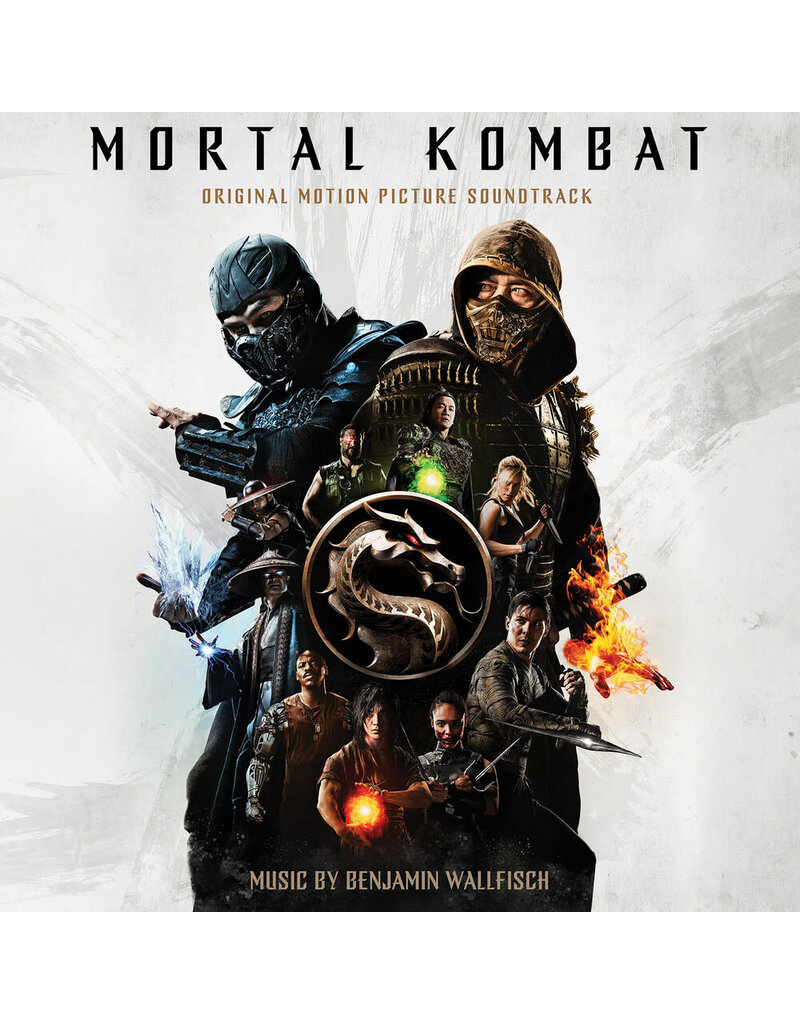 Waxwork Records (LP) Benjamin Wallfisch - Mortal Kombat - Original Soundtrack (2LP) Blood Red & Black Swirl Vinyl)