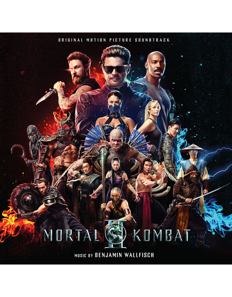 Waxwork Records (LP) Benjamin Wallfisch - Mortal Kombat II - Original Soundtrack (2LP) "Johnny Cage" and "Otherworld" Coloured Vinyl