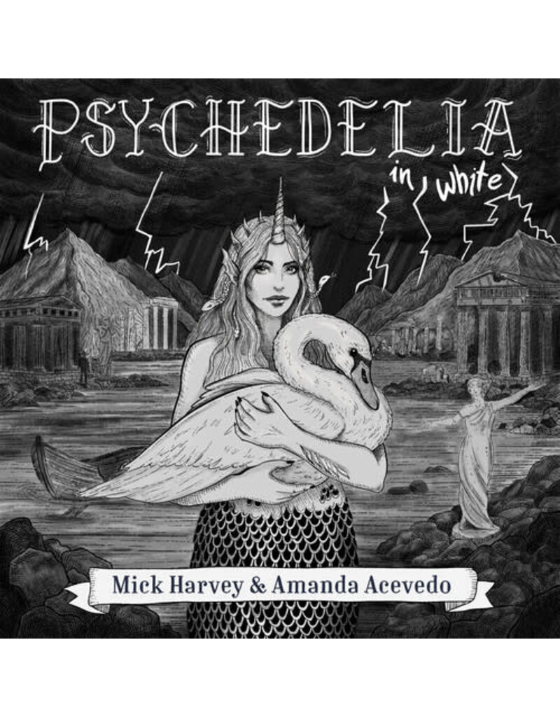 Mute (LP) Mick Harvey & Amanda Acevedo - Psychedelia In White (White Vinyl)