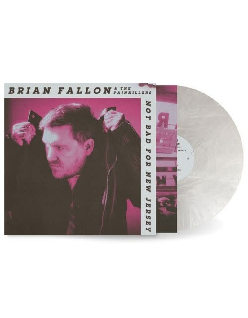 (LP) Brian Fallon - Not Bad For New Jersey (Standard Pearls White Vinyl)
